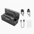 K12 Wireless Bluetooth 5 0 Headset Noise Canceling Ear Hook Sports Earphones with Dual Mic set with charging cabin