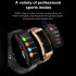K13 Smart Watch with Bluetooth compatible Earphone 2 in 1 Smart Smartwatch Pedometer Sports Bracelet Gold