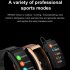 K13 Smartwatch Headset Touch Screen Bluetooth Earphone Pedometer Fitness Sports Smart Bracelet Black