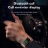 K13 Smartwatch Headset Touch Screen Bluetooth Earphone Pedometer Fitness Sports Smart Bracelet Black