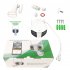 K13 Wireless Outdoor Camera Wifi 1080P HD Security Camera Dual Lens Color Night Vision 2 Way Audio White