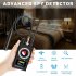 K18 Hidden Camera Detectors Anti Spy Detector Tracker Wireless Signal Scanner Intelligent Signal Scanner Device EU Plug