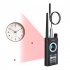 K18s Camera Detector Signal Detection Scanner Infrared Finder GPS Anti location Detector for Home Office Hotel US Plug