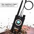 K18s Camera Detector Signal Detection Scanner Infrared Finder GPS Anti location Detector for Home Office Hotel US Plug