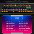 K2 87 key Computer Keyboard Waterproof Wired Gaming Mechanical Keyboard blue