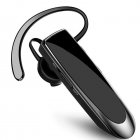 K200 Wireless Bluetooth-compatible Headset Ergonomic Music Earphone Single Hanging Ear Earbuds For Business Office Driving black