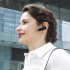 K200 Wireless Bluetooth compatible Headset Ergonomic Music Earphone Single Hanging Ear Earbuds For Business Office Driving gold