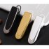 K200 Wireless Bluetooth compatible Headset Ergonomic Music Earphone Single Hanging Ear Earbuds For Business Office Driving gold