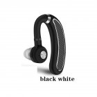 K21 Business Bluetooth  5.0  Headset Hanging Ear Type Long Standby Noise Cancelling No-Delay Sports Wireless Earphone Black Silver