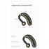K21 Business Bluetooth  5 0  Headset Hanging Ear Type Long Standby Noise Cancelling No Delay Sports Wireless Earphone Black Gold
