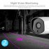 K23 Wireless Connection Camera 1080p Hd 36 Infrared Lights Night Vision 4x Zoom Outdoor Monitoring Camera Eu plug