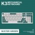 K3 Mechanical Keyboard 100 Keys Rgb Backlight Usb Type c Wired Gaming Keyboard for Desktop Pc Shimmer Version