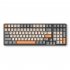 K3 Mechanical Keyboard 100 Keys Rgb Backlight Usb Type c Wired Gaming Keyboard for Desktop Pc Shimmer Version