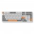 K3 Mechanical Keyboard 100 Keys Rgb Backlight Usb Type c Wired Gaming Keyboard for Desktop Pc Shimmer Version