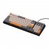 K3 Mechanical Keyboard 100 Keys Rgb Backlight Usb Type c Wired Gaming Keyboard for Desktop Pc Shimmer Version