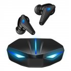 K33 Subwoofer Gaming Headset Bluetooth-compatible 5.0 Touch-control In-ear Music Earbuds With HD Microphone black