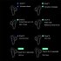 K33 Subwoofer Gaming Headset Bluetooth compatible 5 0 Touch control In ear Music Earbuds With HD Microphone black