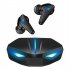 K33 Subwoofer Gaming Headset Bluetooth compatible 5 0 Touch control In ear Music Earbuds With HD Microphone black