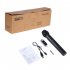 K380L Handheld Wireless Microphone 15M Receiving Range for Street Performance  Carton  black