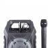 K380L Handheld Wireless Microphone 15M Receiving Range for Street Performance  Carton  black