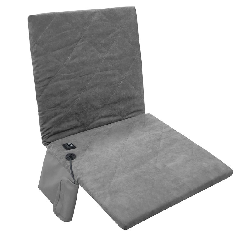 Portable Heated Seat Cushion 3 Mode Adjustable Heating Cushion USB Power Foldable Back Chair Pad 