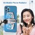 K4 Mobile Phone Cooler Radiator Semiconductor Dual Cooling Temperature Display Fan Radiator Grey