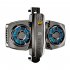 K4 Mobile Phone Cooler Radiator Semiconductor Dual Cooling Temperature Display Fan Radiator Silver
