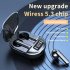 K40 Wireless Earbuds LED Digital Display In Ear Stereo Headphones Noise Canceling Earphones With Charging Case For Sports Working black