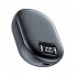 K40 Wireless Earbuds LED Digital Display In Ear Stereo Headphones Noise Canceling Earphones With Charging Case For Sports Working black