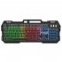 K45 Gaming Keyboard RGB LED Backlit 104 Keys Portable Wired Office Keyboard Mechanical Wired Gaming Keyboard Floating Key Cap Keyboards For Laptop PC Computer G