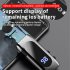 K55 Mini Wireless Headset Retractable Business Lavalier Earphone LED Digital Display For Sports Workout Driving gold