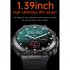 K56pro Smart Watch Bluetooth compatible Calling Heart Rate Blood Pressure Monitoring Sports Bracelet Black