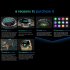 K56pro Smart Watch Bluetooth Call Music Playing Heart Rate Blood Pressure Monitoring Sports Bracelet Black