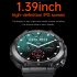 K56pro Smart Watch Bluetooth Call Music Playing Heart Rate Blood Pressure Monitoring Sports Bracelet Black