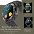 K56pro Smart Watch Bluetooth Call Music Playing Heart Rate Blood Pressure Monitoring Sports Bracelet Black