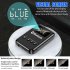 K6 Bluetooth compatible 5 0 Transmitter Receiver Aux 3 5mm Jack Wireless Adapter Fm Outputs For Computer Tv black