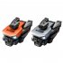 K6 Max Drone 3 Camera 4k Professional HD 4 Way Obstacle Avoidance Optical Flow Positioning Drone Orange 1 Battery