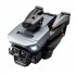 K6 Max Drone 3 Camera 4k Professional HD 4 Way Obstacle Avoidance Optical Flow Positioning Drone Gray Black 2 Batteries