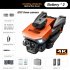 K6 Max Drone 3 Camera 4k Professional HD 4 Way Obstacle Avoidance Optical Flow Positioning Drone Gray Black 3 Batteries