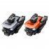 K6 Max Drone 3 Camera 4k Professional HD 4 Way Obstacle Avoidance Optical Flow Positioning Drone Gray Black 3 Batteries