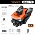 K6 Max Drone 3 Camera 4k Professional HD 4 Way Obstacle Avoidance Optical Flow Positioning Drone Gray Black 3 Batteries