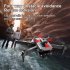 K6 Max Drone 3 Camera 4k Professional HD 4 Way Obstacle Avoidance Optical Flow Positioning Drone Gray Black 3 Batteries