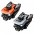 K6 Max Drone 3 Camera 4k Professional HD 4 Way Obstacle Avoidance Optical Flow Positioning Drone Gray Black 3 Batteries