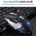K670 Wireless Keyboard Mouse Combo Color Backlit Rechargeable Keyboard Mouse with Sleep Mode Black
