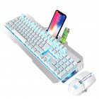K670 Wireless Keyboard Mouse Combo Color Backlit Rechargeable Keyboard Mouse