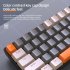 K68 Gaming Keyboard Dual Mode 2 4g Bluetooth 5 0 Wireless Mechanical Keyboard for Computer Phones Business Gray