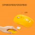K68 Gaming Wireless Keyboard Mouse Combos Cute Retro Round Keycap Cartoon Personality Computer Peripherals for Desktop Laptop yellow