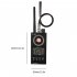 K68 Hidden Camera Detectors Listening Device Detector Tracker Wireless Signal Scanner Device With Antenna Signal Scanner Device For Office Bedroom Hotel Cars In