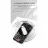 K68 Wireless Headset Lavalier Retractable Single Sport Earphone Multifunctional Clip Headset Tf Card MP3 Player Black