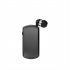 K68 Wireless Headset Lavalier Retractable Single Sport Earphone Multifunctional Clip Headset Tf Card MP3 Player Black